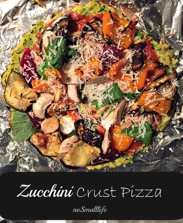 The Best Zucchini Crust Pizza