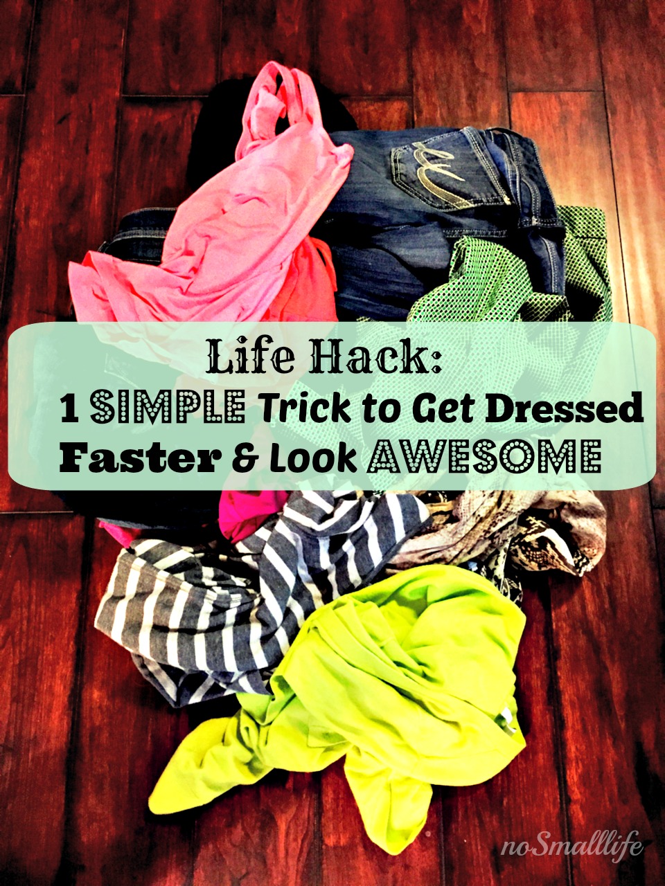 Easy fix to get ready and out the door faster!